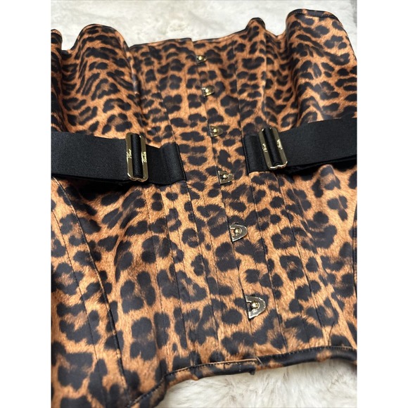 Honey Birdette π€ CHASTITY ππ€ Jaguar Corset Medium *Read Description* - Picture 4 of 9